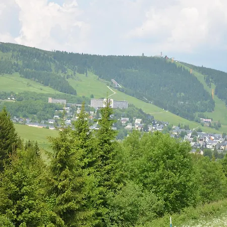 Near Klinovec Lift Alpstuga Loučná pod Klínovcem