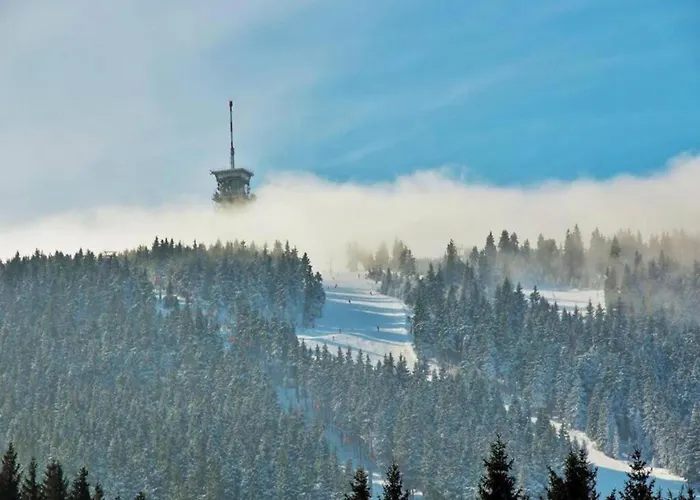 Near Klinovec Lift Chalet Loucna pod Klinovcem