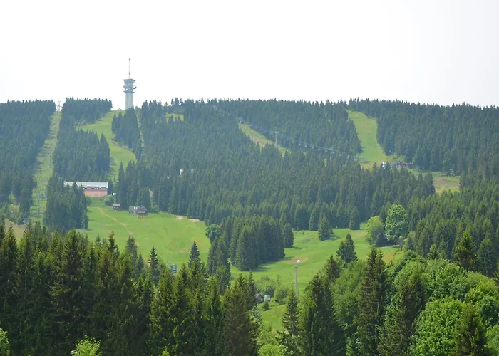 Near Klinovec Lift Chalet